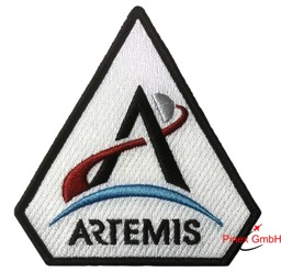 Bild von Artemis Program Abzeichen gestickt